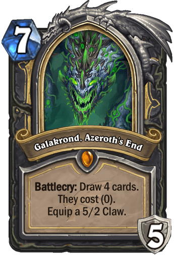 Galakrond, Azeroth's End