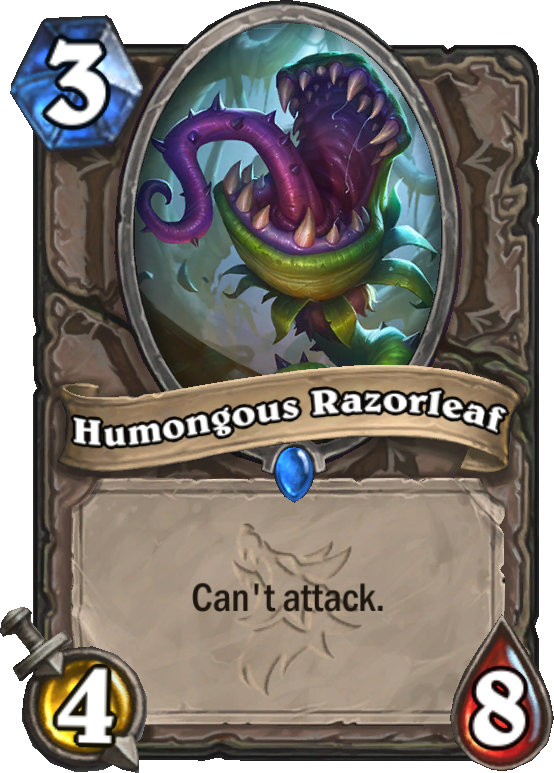 Humongous Razorleaf