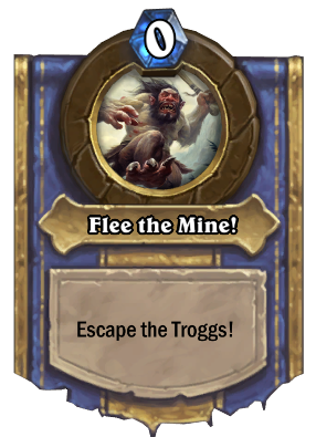 Flee the Mine!