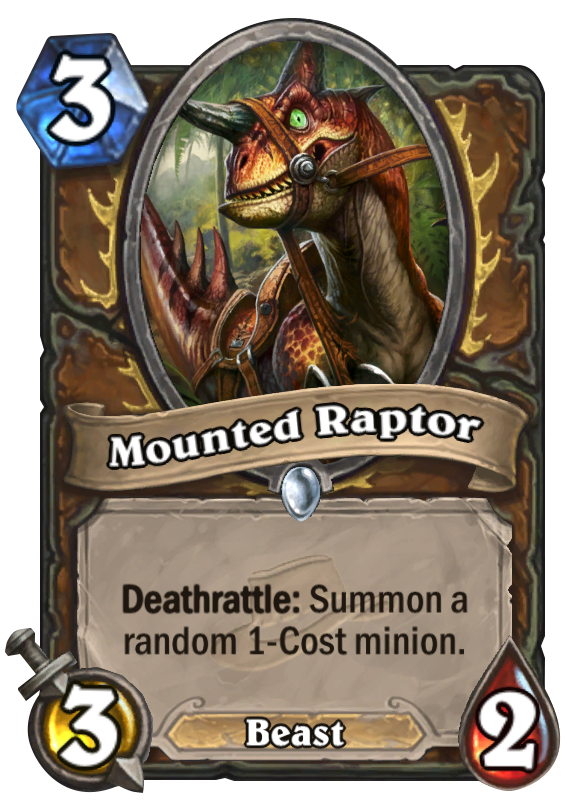 Mounted Raptor