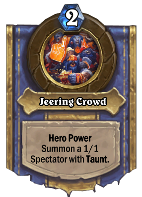 Jeering Crowd
