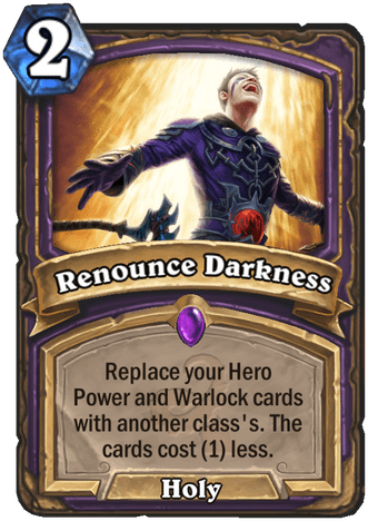 Renounce Darkness