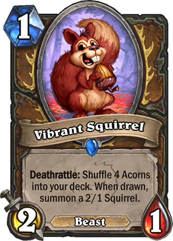 Vibrant Squirrel