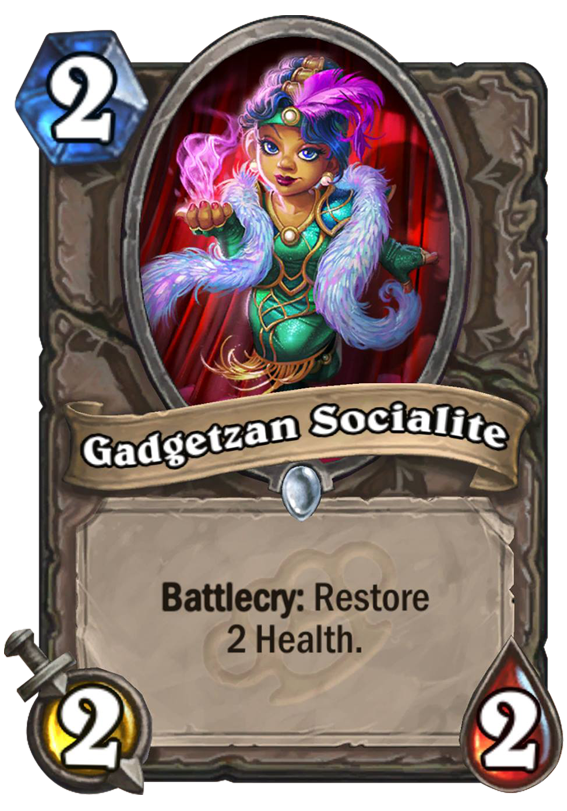 Gadgetzan Socialite