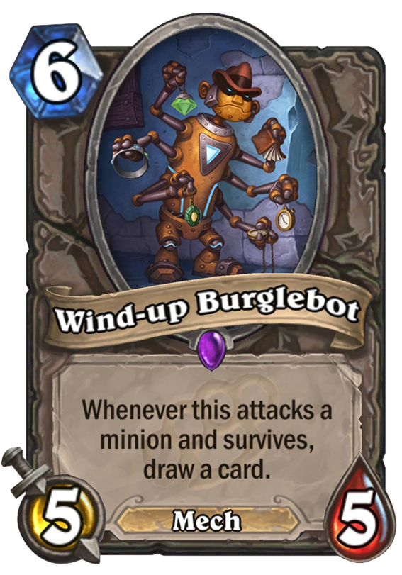 Wind-up Burglebot