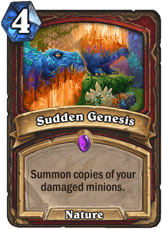 Sudden Genesis