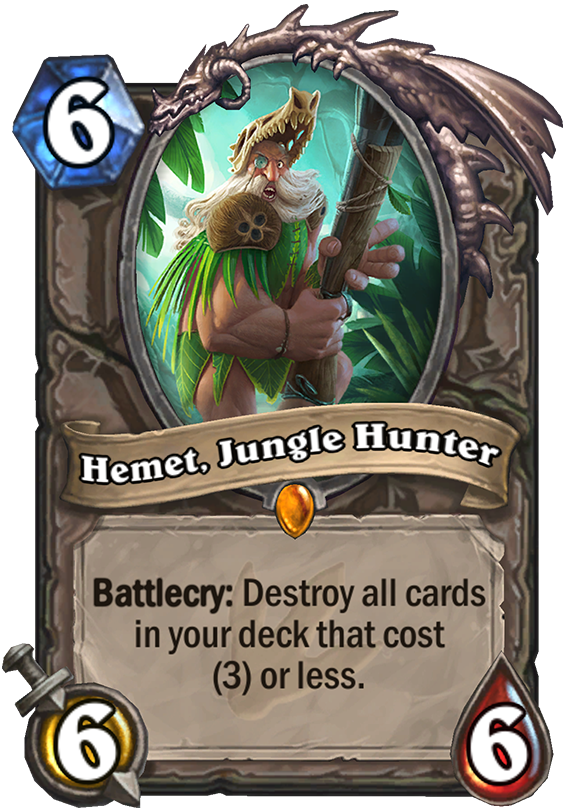 Hemet, Jungle Hunter