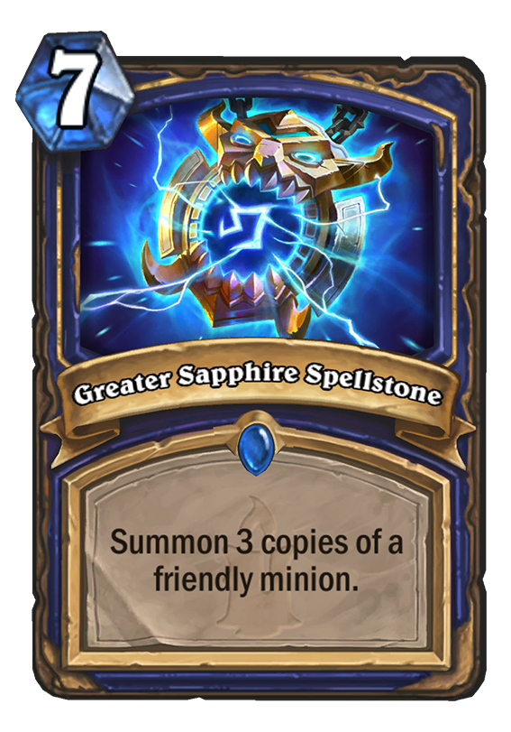 Greater Sapphire Spellstone