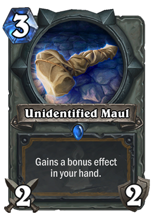 Unidentified Maul