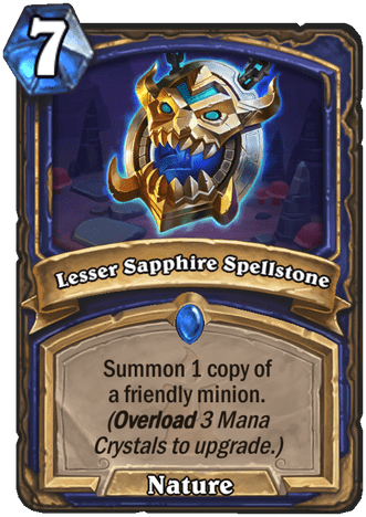Lesser Sapphire Spellstone