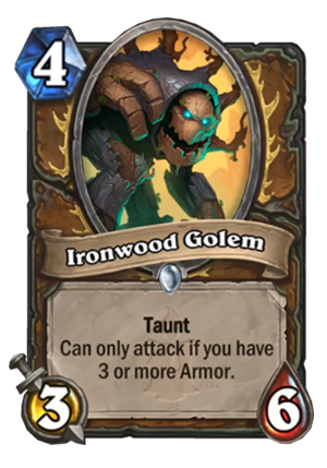 Ironwood Golem