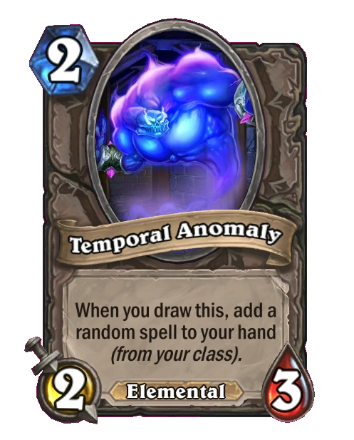 Temporal Anomaly