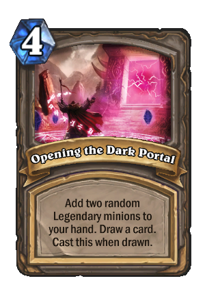 Opening the Dark Portal