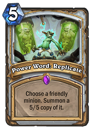 Power Word: Replicate