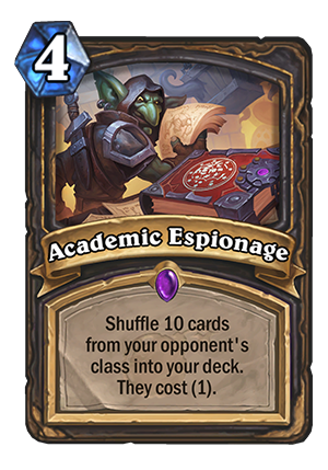 Academic Espionage