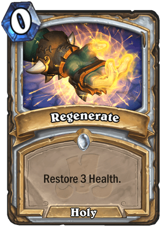 Regenerate