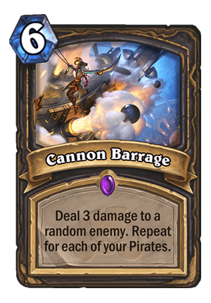 Cannon Barrage