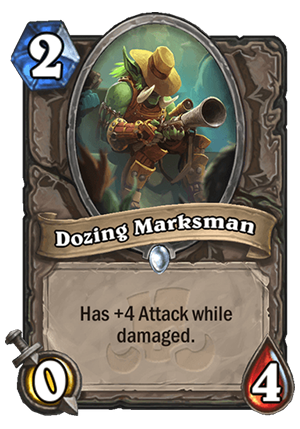 Dozing Marksman