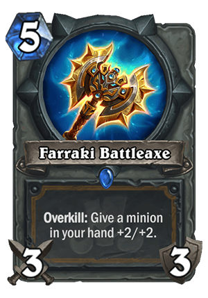 Farraki Battleaxe