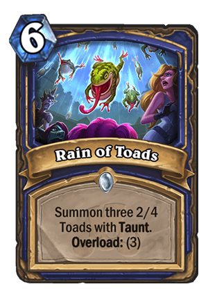 Rain of Toads