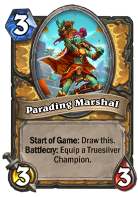 Parading Marshal
