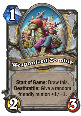 Weaponized Zombie