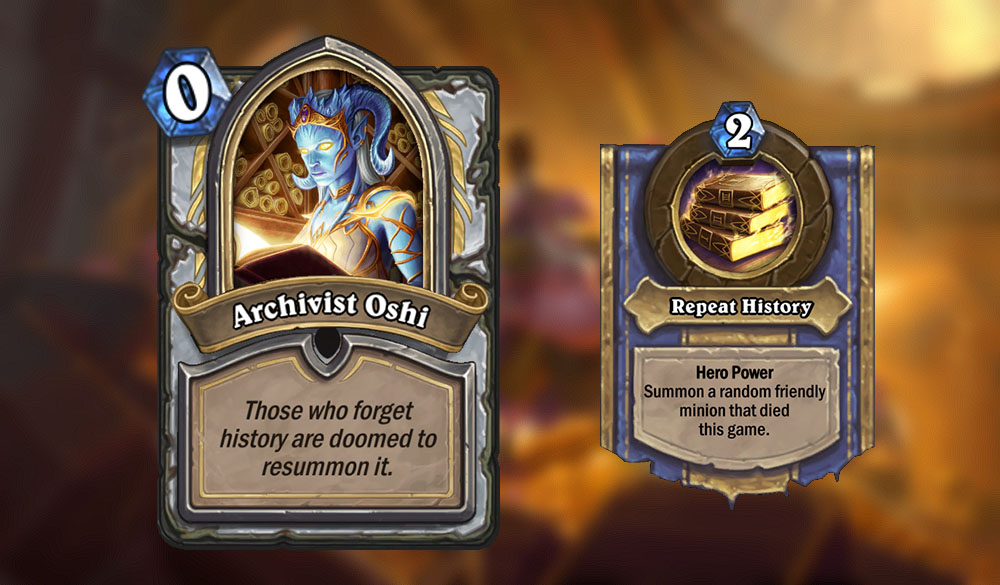 Dalaran Heist Archivist Oshi