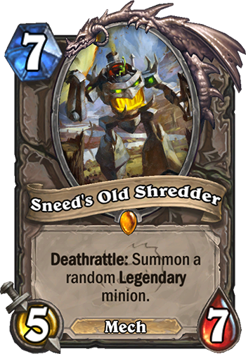Sneed's Old Shredder