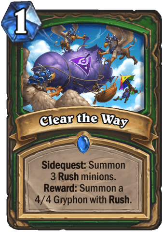 Clear the Way
