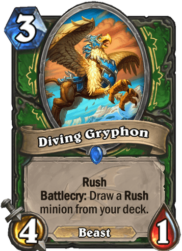 Diving Gryphon