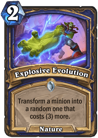 Explosive Evolution
