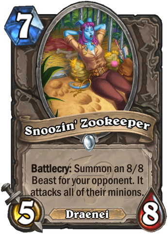 Snoozin' Zookeeper