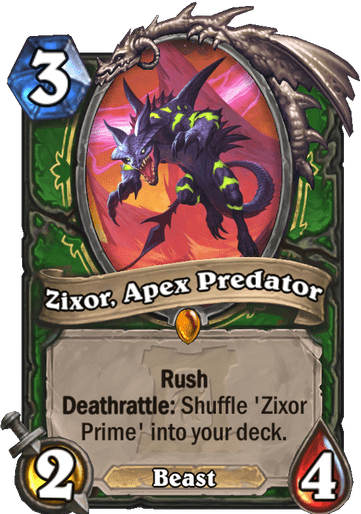 Zixor, Apex Predator