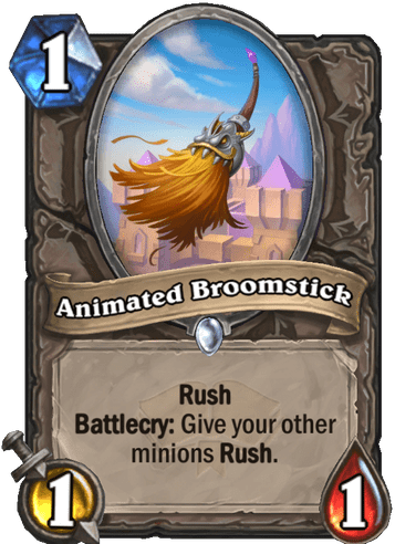 Animated Broomstick