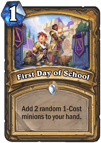 First Day of School