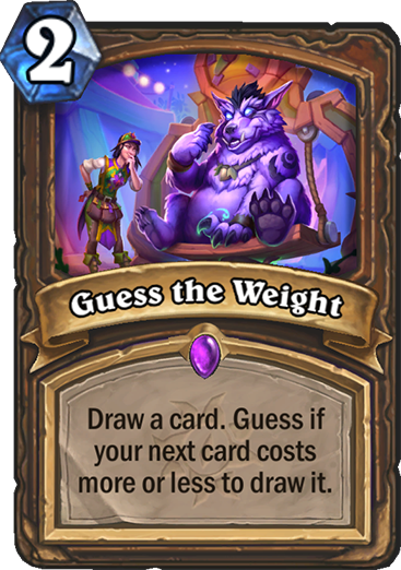 Guess the Weight