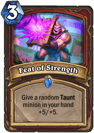 Feat of Strength