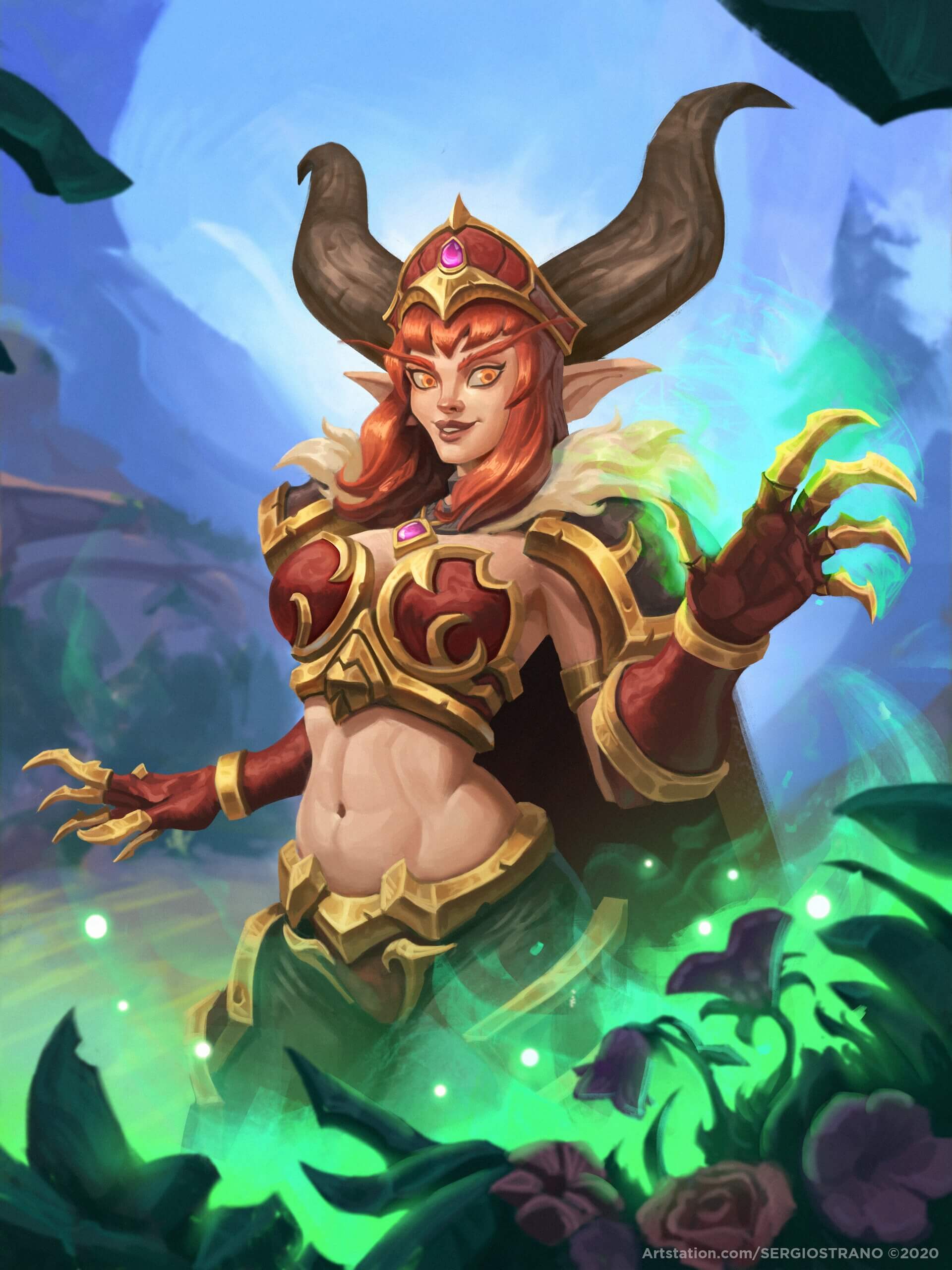art-challenge-alexstrasza-the-lifebinder