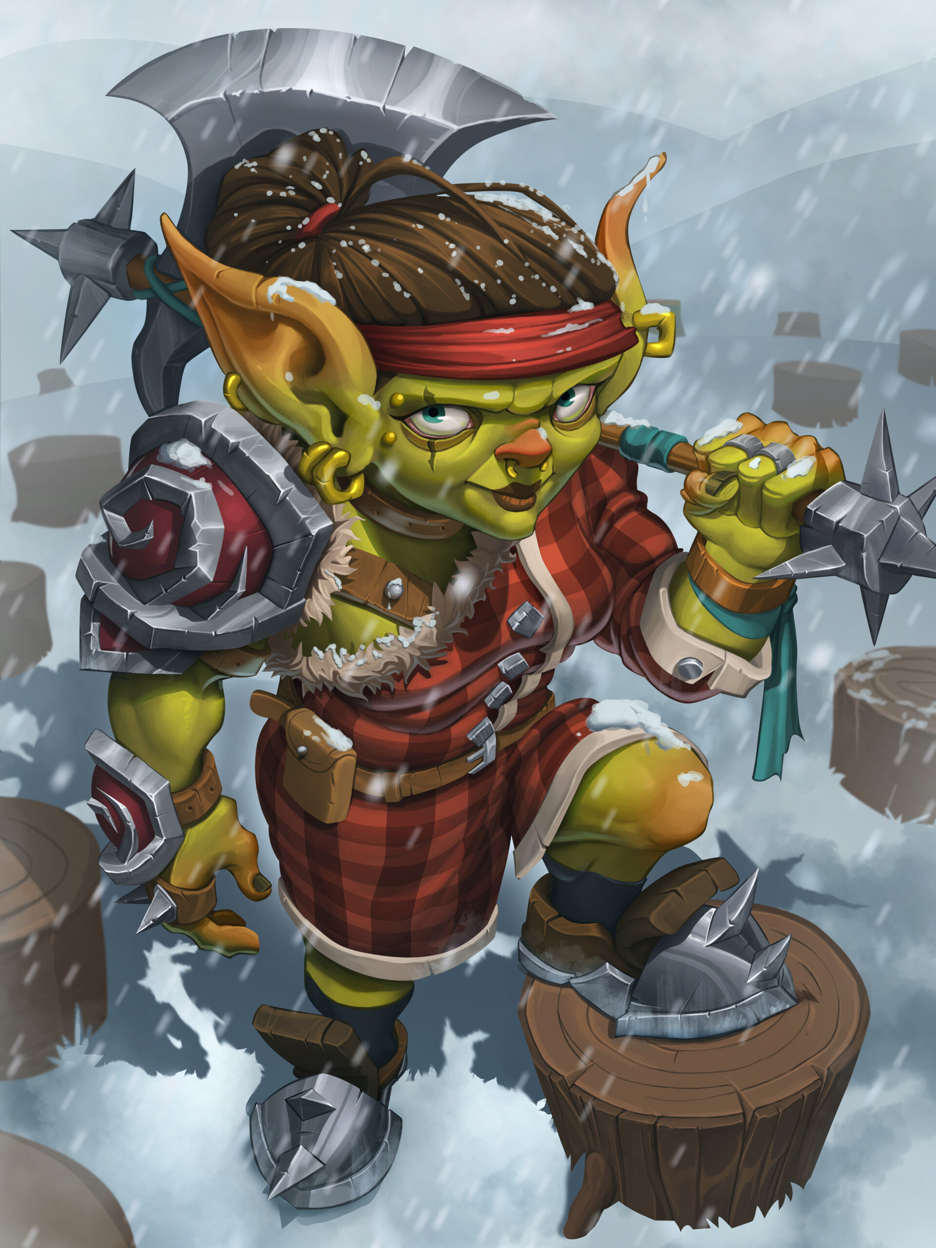 art-challenge-the-lumberjack