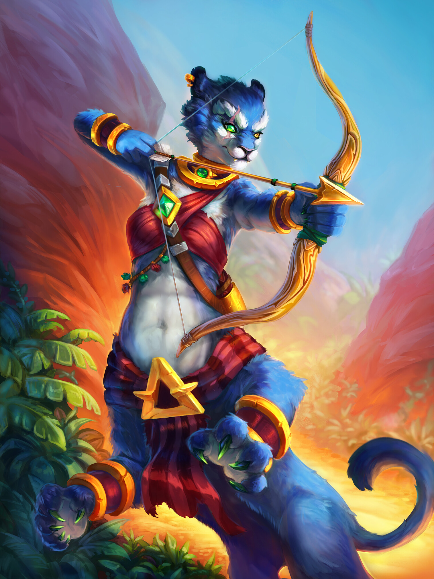 art-challenge-tolvir-huntress
