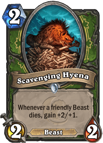 Scavenging Hyena
