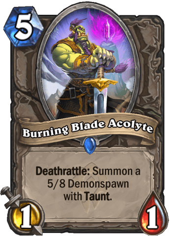 Burning Blade Acolyte