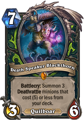 Death Speaker Blackthorn