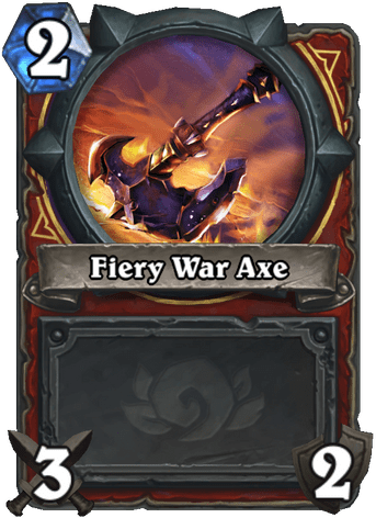 Fiery War Axe