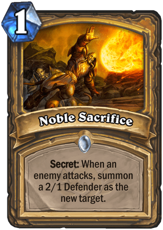 Noble Sacrifice