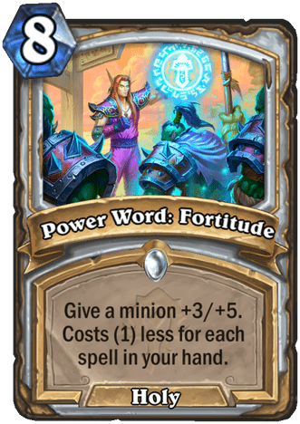 Power Word: Fortitude