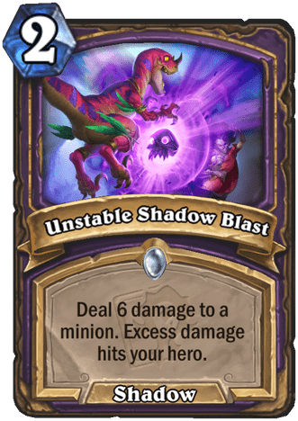 Unstable Shadow Blast