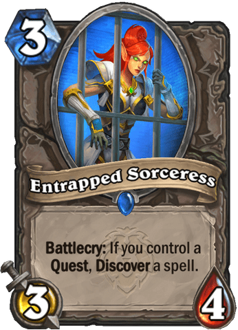 Entrapped Sorceress