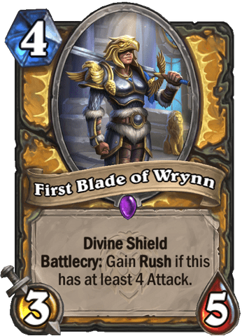 First Blade of Wrynn