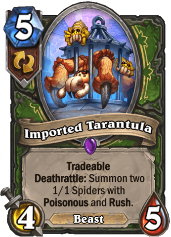 Imported Tarantula